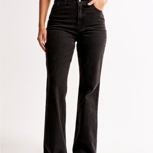Abercrombie & Fitch Dark Blue Flare Jeans